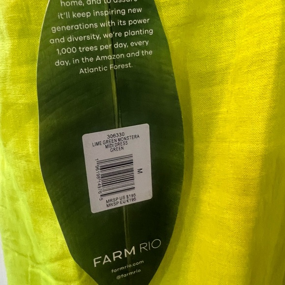 Farm Rio Monstera Midi Dress - Picture 5 of 7